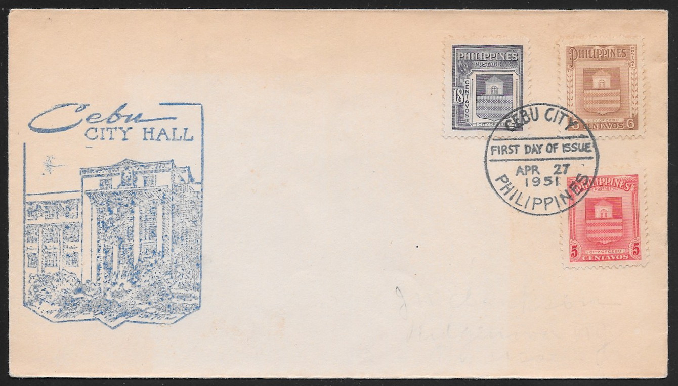 Philippines 1951 First Day Cover 